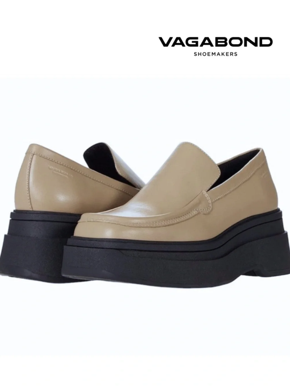 Vagabond Carla Lark Chunky Platform Loafers